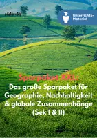 Vorschau - Stundenentwürfe - Das große Sparpaket für Geographie, Nachhaltigkeit & globale Zusammenhänge (Sek I & II) - Deckblatt
