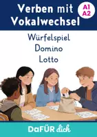 Vorschau - Spiele - Grammatik Spiele | Verben mit Vokalwechsel | DaF DaZ - Deckblatt