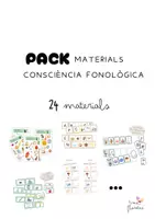 Vista previa - Hojas de trabajo - PACK CONSCIÈNCIA FONOLÒGICA. CATALÀ - Portada