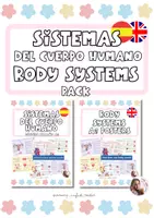 Vista previa - Presentaciones - BODY SYSTEMS/ SISTEMAS DEL CUERPO HUMANO PACK BILINGÜE - Portada