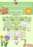 Vorschau - Arbeitsblätter - Frühling - Deckblatt
