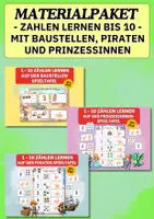 Vorschau - Arbeitsblätter - Materialpaket Zahlen 1–10: Zuordnen, Fingerbilder & selbstständige Kontrolle - Deckblatt