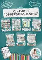 Vorschau - Arbeitsblätter - XL-Materialpaket "Ostergeschichte" / Ostern - Deckblatt