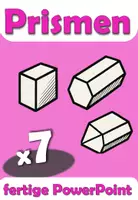 Vorschau - Präsentationen/Tafelbilder - 📦Materialpaket: PRISMEN (7x fertige Präsentation) - Deckblatt