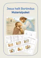 Vorschau - Arbeitsblätter - Jesus heilt Bartimäus - Materialpaket - Deckblatt