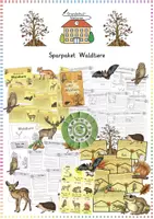 Vorschau - Arbeitsblätter - Waldtiere: XXL Sparpaket (Spiele, Forschen) - Sachunterricht / Deutsch - Kl. 2-4 - Deckblatt