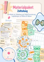 Vorschau - Spiele - Materialpaket - Zellteilung, Zelldifferenzierung, Mitose und Meiose - Deckblatt
