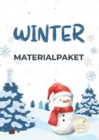 Vorschau - Arbeitsblätter - Materialpaket Winter - Winterferien - Deckblatt