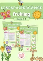 Vorschau - Arbeitsblätter - Frühling - Deckblatt