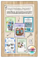 Vorschau - Arbeitsblätter - Materialpaket Kunst im Frühling - Deckblatt