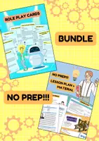 Vorschau - Stundenentwürfe - Famous Inventions & Inventors – Lesson Plan & Role-Play - Deckblatt