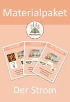 Vorschau - Arbeitsblätter - Materialpaket - Der Strom - Deckblatt