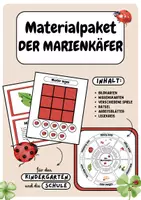 Vorschau - Arbeitsblätter - Materialpaket | der Marienkäfer - Deckblatt