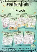 Vorschau - Mal- und Bastelvorlagen - Français - Unités 0 à 6 - Deckblatt