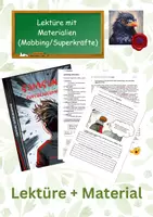 Vorschau - Arbeitsblätter - Komplettpaket Lektüre und umfangreiches Material (Buch + Arbeitsblätter, Klasse 5–6) - Deckblatt