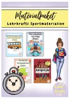 Vorschau - Stundenentwürfe - Alle Sportmaterialien von Lehrkraft (wachsendes Materialpaket) - Deckblatt