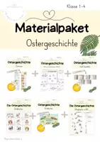 Vorschau - Unterrichtsreihen - Materialpaket Ostern - Religion - Deckblatt