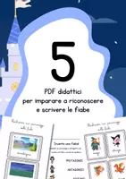 anteprima - Esercizi - La fiaba - raccolta di materiali didattici - Pagina di copertina