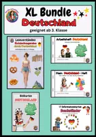 Vorschau - Arbeitsblätter - XL Materialpaket (Bundle) - Entdeckungsreise Deutschland - Deckblatt