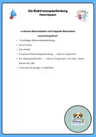 Vorschau - Arbeitsblätter - Materialpaket: Elektronenpaarbindung - Deckblatt