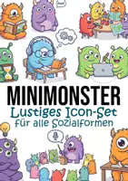 Vorschau - selbst erstellte Cliparts/Grafiken - Monster-Icons Paket: Lustige ClipArts für alle Sozialformen - Deckblatt