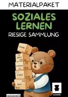Vorschau - Stundenentwürfe - SEL - RIESEN MATERIALPAKET - Soziales & Emotionales Lernen, Persönlichkeit, Werte - Deckblatt