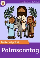 Vorschau - Mal- und Bastelvorlagen - Palmsonntag - Wachsendes großes Materialpaket für den Religionsunterricht - Deckblatt