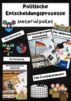 Vorschau - Arbeitsblätter - Politische Entscheidungsprozesse Materialpaket: - Deckblatt