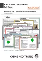 Vorschau - Arbeitsblätter - Materialpaket Experimente Kunststoffe - Deckblatt