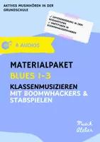 Vorschau - Arbeitsblätter - Materialpaket Blues 1-3 - Deckblatt