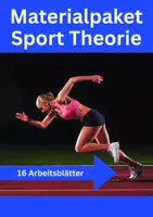 Vorschau - Arbeitsblätter - Sport Theorie Arbeitsblätter Sekundarstufe 1 & 2 📦 - Deckblatt