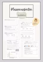 Vorschau - Test - Klassenarbeiten Klasse 4 I Lernzielkontrollen - Deckblatt