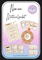 Vorschau - Spiele - Materialpaket Nomen - Deckblatt