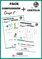Vista previa - Unidades / Secuencias / Situaciones de Aprendizaje - Pack Cartilla + Comprensión 1º - Portada
