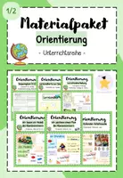 Vorschau - Stundenentwürfe - Materialpaket: Orientierung im Klassenzimmer (Unterrichtsreihe für 1/2) - Deckblatt