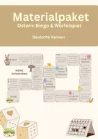 Vorschau - Spiele - Materialpaket: Deutsch: Spiele zu Ostern (alle Klassen) - Deckblatt