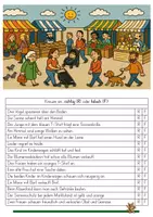 Vorschau - Arbeitsblätter - Materialpaket (Sinnerfassendes Lesen) (3fach differenziert) "Situationen im Alltag" - Deckblatt