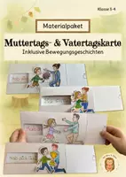 Vorschau - Stundenentwürfe - Muttertag & Vatertag: Interaktive Schiebekarten (Bundle) | Kl. 3-4 - Deckblatt