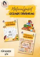 Vorschau - Arbeitsblätter - Materialpaket gesunde Ernährung - Deckblatt