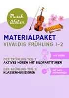 Vorschau - Arbeitsblätter - Materialpaket - Vivaldis Frühling zum Mitspielen! - Deckblatt