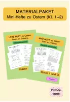 Vorschau - Arbeitsblätter - Materialpaket "Mini-Hefte zu Ostern" - Lesen, Schreiben und Rechnen - Deckblatt