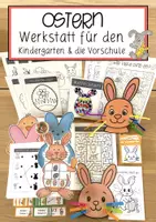 Vorschau - Mal- und Bastelvorlagen - Ostern – Werkstatt für den Kindergarten und die Vorschule - Deckblatt