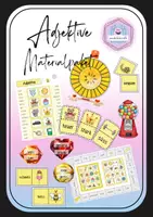 Vorschau - Spiele - Materialpaket - Adjektive - Deckblatt
