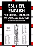 Vorschau - Merkblätter - ENGLISH ADJECTIVES & VERBS REFERENCE BOOKS FOR GERMAN SPEAKERS MINI-BUNDLE - Deckblatt