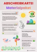 Vorschau - Fördermaterial/Inklusion - Materialpaket Abschreibkartei - Deckblatt