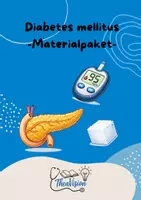 Vorschau - Arbeitsblätter - Materialpaket Diabetes mellitus - Deckblatt