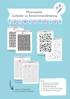 Vorschau - Arbeitsblätter - Materialpaket: Suchbilder Konzentrationsförderung - Deckblatt