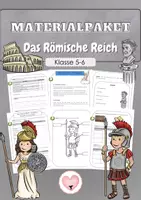 Vorschau - Arbeitsblätter - Römisches Reich - Deckblatt