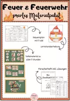 Vorschau - Stundenentwürfe - smartes Materialpaket rund ums Thema Feuer - Deckblatt