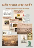 Vorschau - Stundenentwürfe - Frühe Neuzeit Mega-Bundle – von der Reformation bis zur Französischen Revolution - Deckblatt